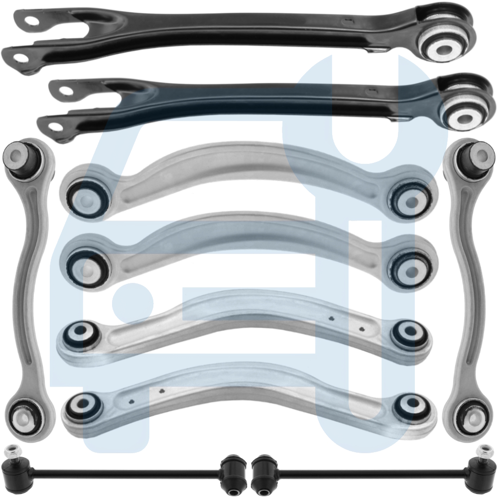 Kit Triangle Bras de Suspension Arrière 10 Pièces pour Mercedes Classe E W212 S212