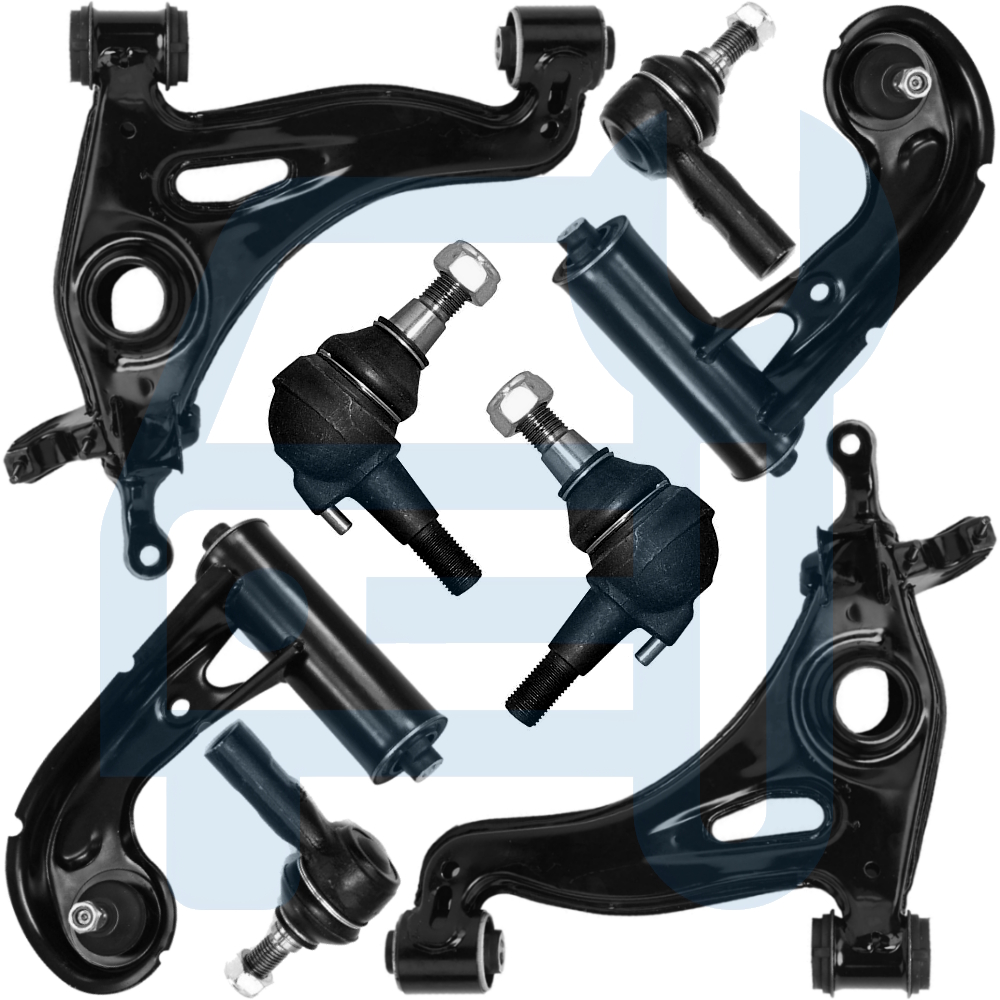 Kit Triangle Bras de Suspension Avant 8 Pièces pour Mercedes CLK A208 C208 W208