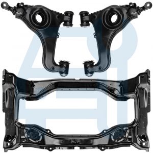 Plot de Berceau Moteur & Bras de Suspension Avant 2 Pièces pour Mercedes Classe E W210 S210