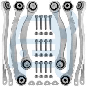 Kit Triangle Bras de Suspension Arrière 6 Pièces pour Mercedes Classe E W211 S211 CLS C219