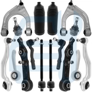 Kit Triangle Bras de Suspension Avant 16 Pièces pour Mercedes CLS C219