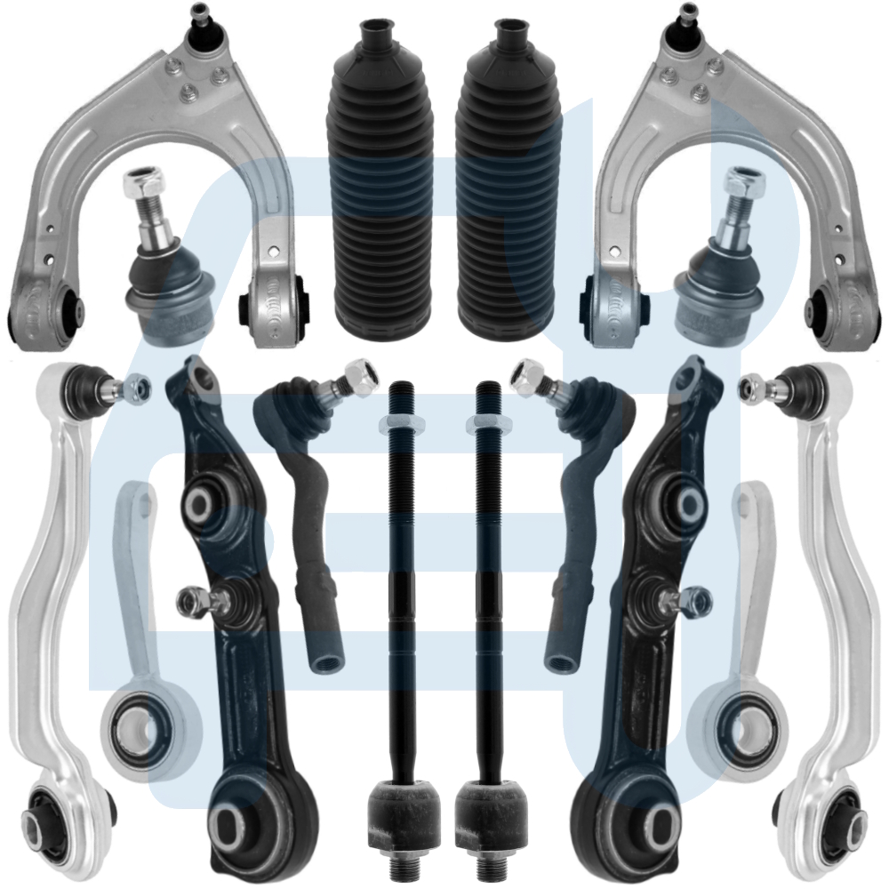 Kit Triangle Bras de Suspension Avant 16 Pièces pour Mercedes CLS C219
