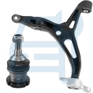 Kit Triangle Bras de Suspension Avant Gauche 2 Pièces pour Mercedes ML W164 GL X164