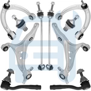 Kit Triangle Bras de Suspension Avant 10 Pièces pour Mercedes ML GLE W166 GL GLS X166