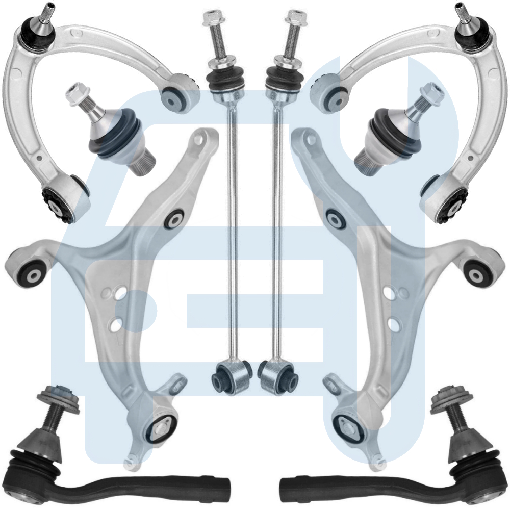 Kit Triangle Bras de Suspension Avant 10 Pièces pour Mercedes ML GLE W166 GL GLS X166