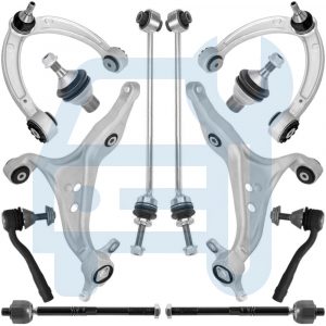 Kit Triangle Bras de Suspension Avant 12 Pièces pour Mercedes ML GLE W166 GL GLS X166