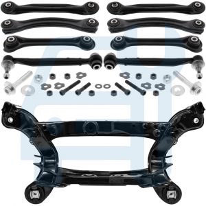Corps d’Essieu Berceau & Bras de Suspension Arrière pour Mercedes SLK R171 Roadster