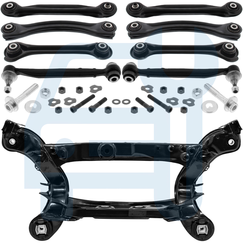 Corps d’Essieu Berceau & Bras de Suspension Arrière pour Mercedes SLK R171 Roadster