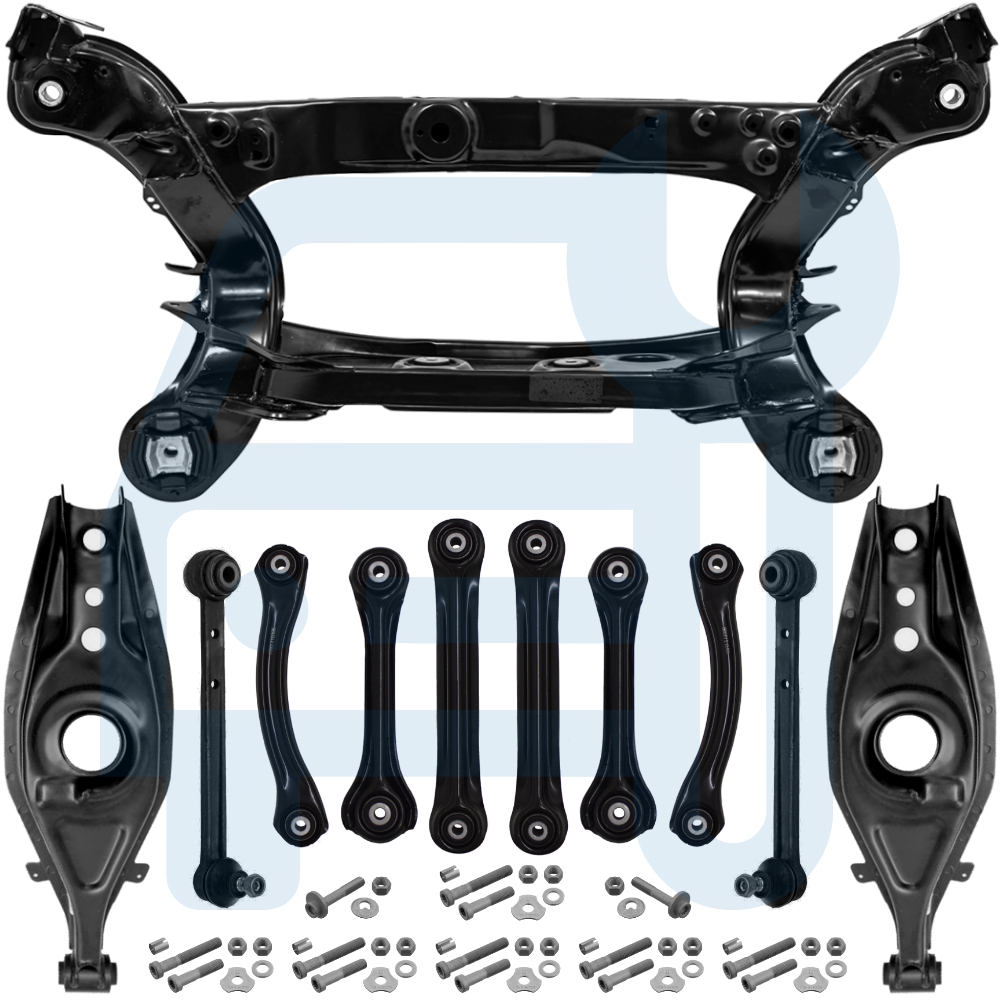Corps d’Essieu Berceau & Bras de Suspension Arrière pour Mercedes SLK R171 Roadster
