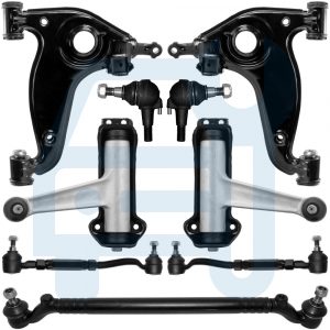 Kit Triangle Bras de Suspension Avant 9 Pièces pour Mercedes Classe S W140 CL Coupé C140
