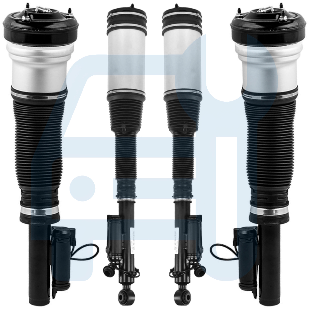 Kit Amortisseur Suspension Air Pneumatique Avant & Arrière pour Mercedes Classe S W220