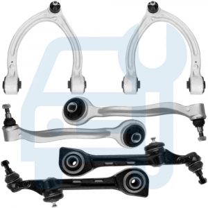 Kit Triangle Bras de Suspension Avant 6 Pièces pour Mercedes Classe S W221 CL C216