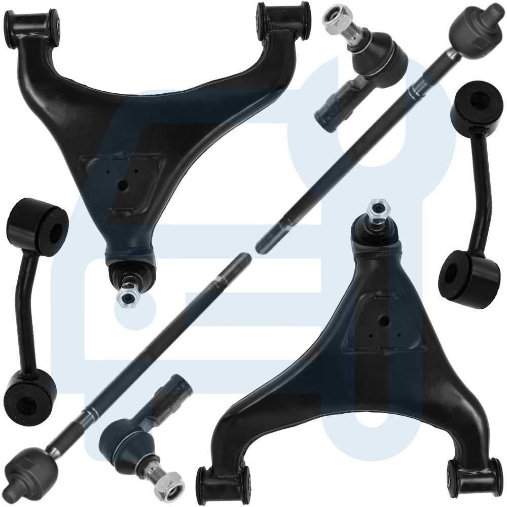 Kit Triangle Bras de Suspension Avant 8 Pièces pour Mercedes Sprinter 901 902 903
