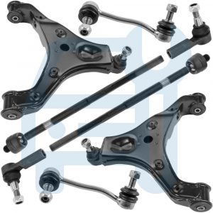 Kit Triangle Bras de Suspension Avant 8 Pièces pour Mercedes Sprinter 906 VW Crafter 2E 2F