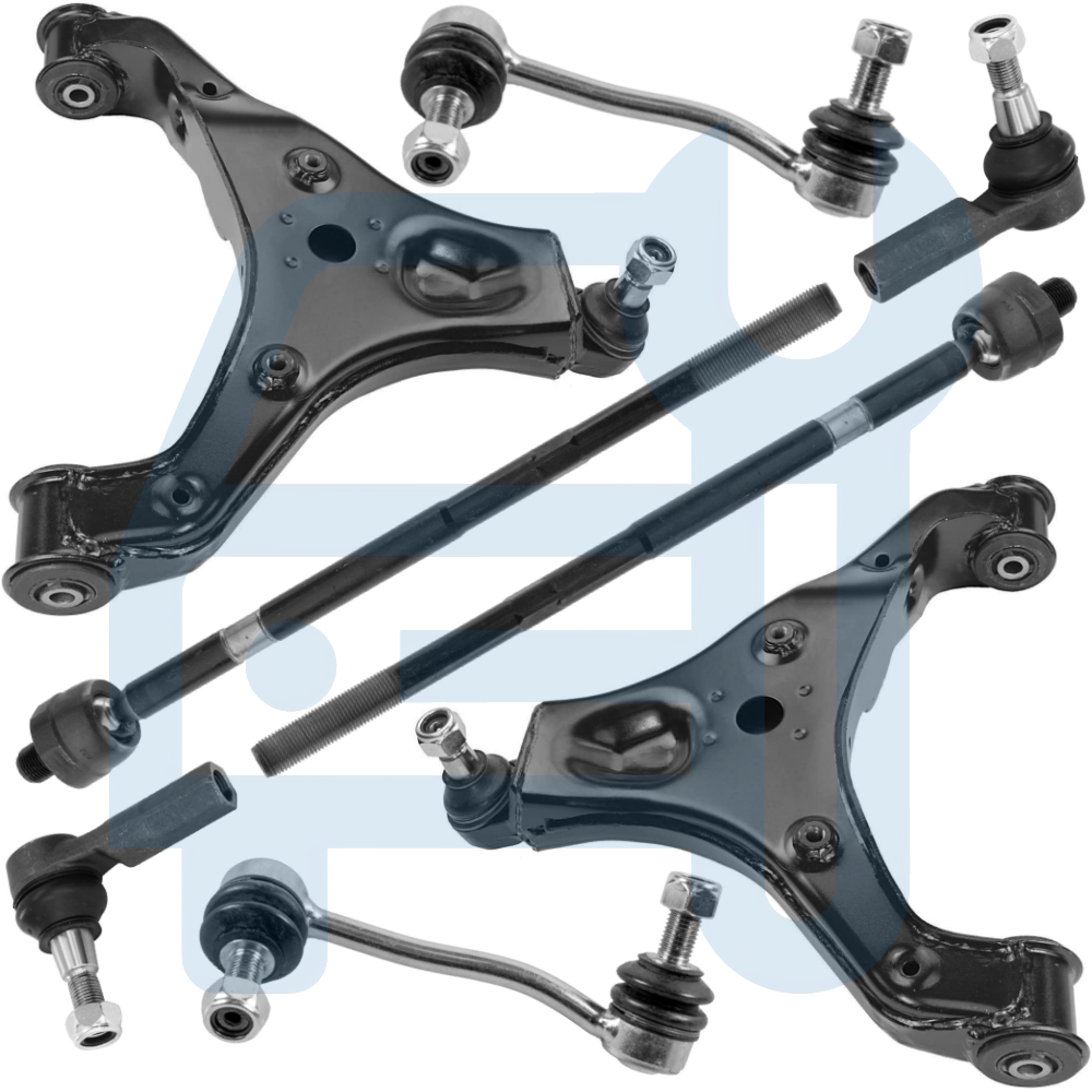 Kit Triangle Bras de Suspension Avant 8 Pièces pour Mercedes Sprinter 906 VW Crafter 2E 2F