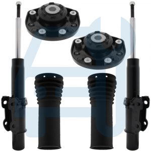 Kit Amortisseurs Gaz Coupelles Avant 6 Pièces pour Mercedes Sprinter 906