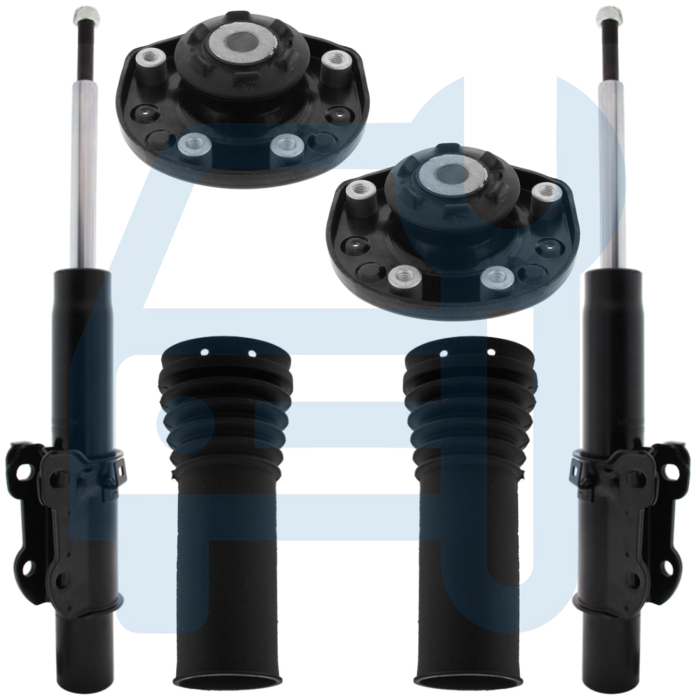 Kit Amortisseurs Gaz Coupelles Avant 6 Pièces pour Mercedes Sprinter 906