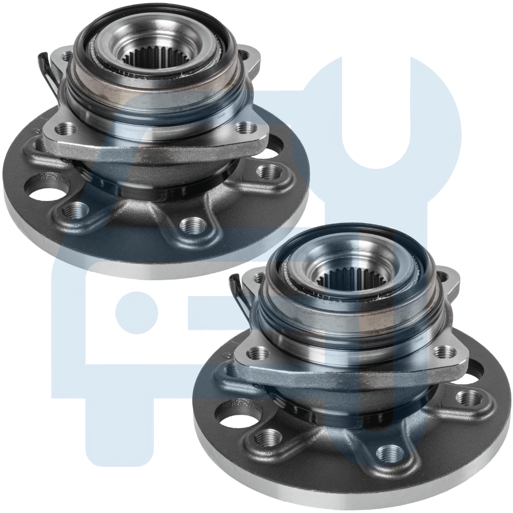 Kit Moyeu Roulement de Roue Arrière 2 Pièces pour Mercedes Sprinter 906 VW Crafter 2E 2F