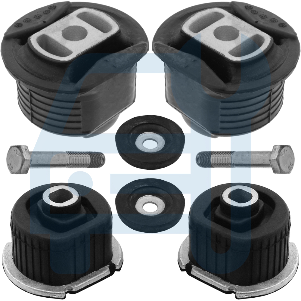 Silent Bloc de Suspension Essieu Arrière 4 Pièces pour Mercedes Classe E W124 S124