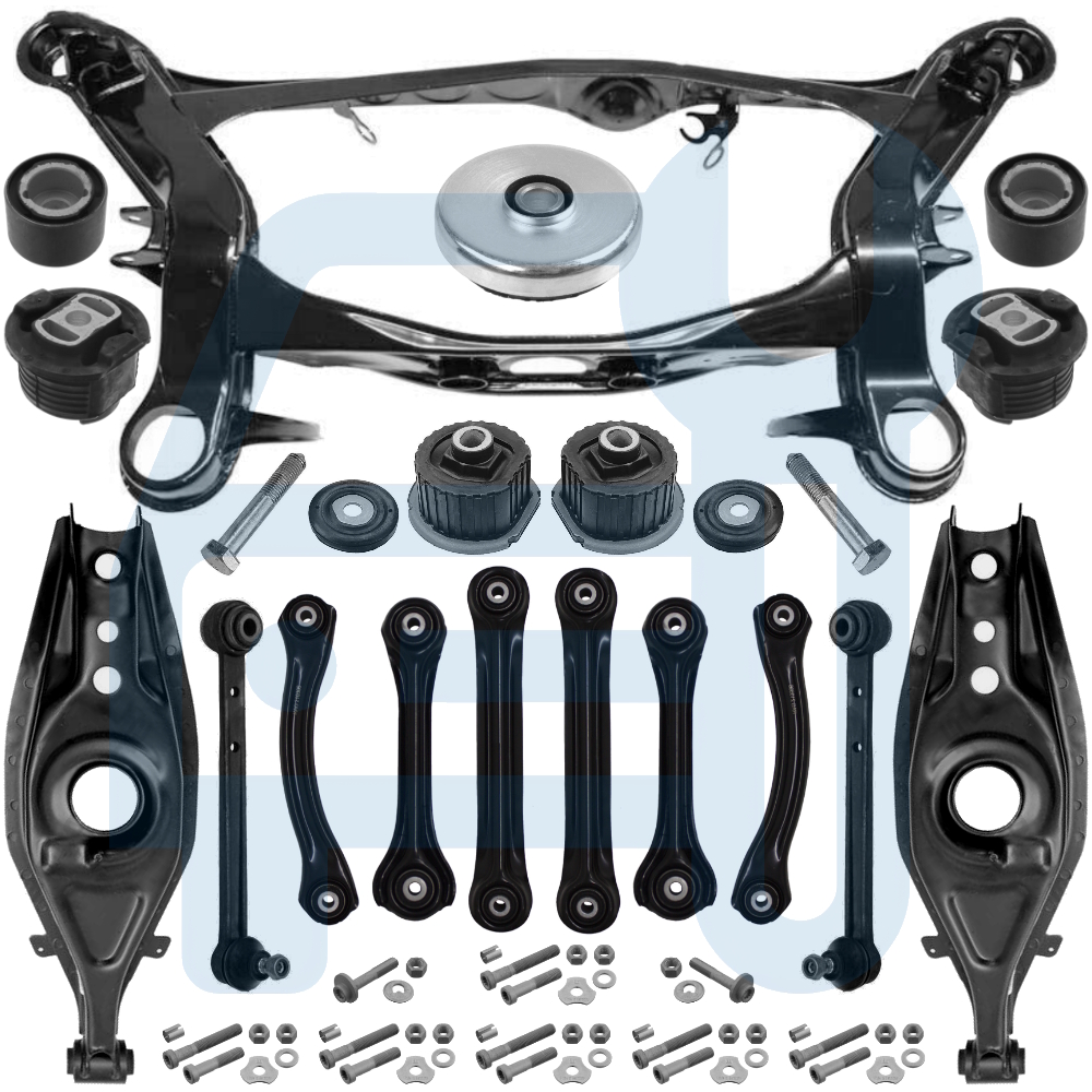 Corps d'Essieu Berceau & Bras de Suspension Arrière pour Mercedes Benz Classe E W124 S124 A124