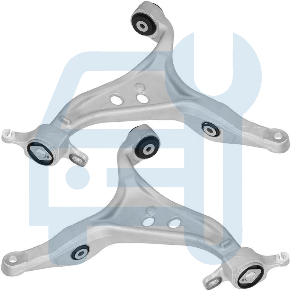Kit Triangle Bras de Suspension Avant Inférieur 2 Pièces pour Mercedes ML GLE W166 GL GLS X166