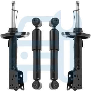 Kit Amortisseurs Gaz Avant & Arrière 4 Pièces pour Mercedes Classe A W168