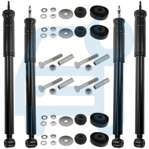 Kit Amortisseurs Gaz Avant & Arrière 4 Pièces pour Mercedes Classe E W210 S210