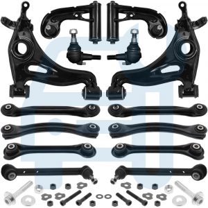 Kit Triangle Bras de Suspension Avant & Arrière 15 Pièces pour Mercedes SLK R170