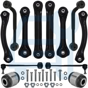 Kit Triangle Bras de Suspension Arrière 13 Pièces pour Mercedes CLK W209 C209 A209