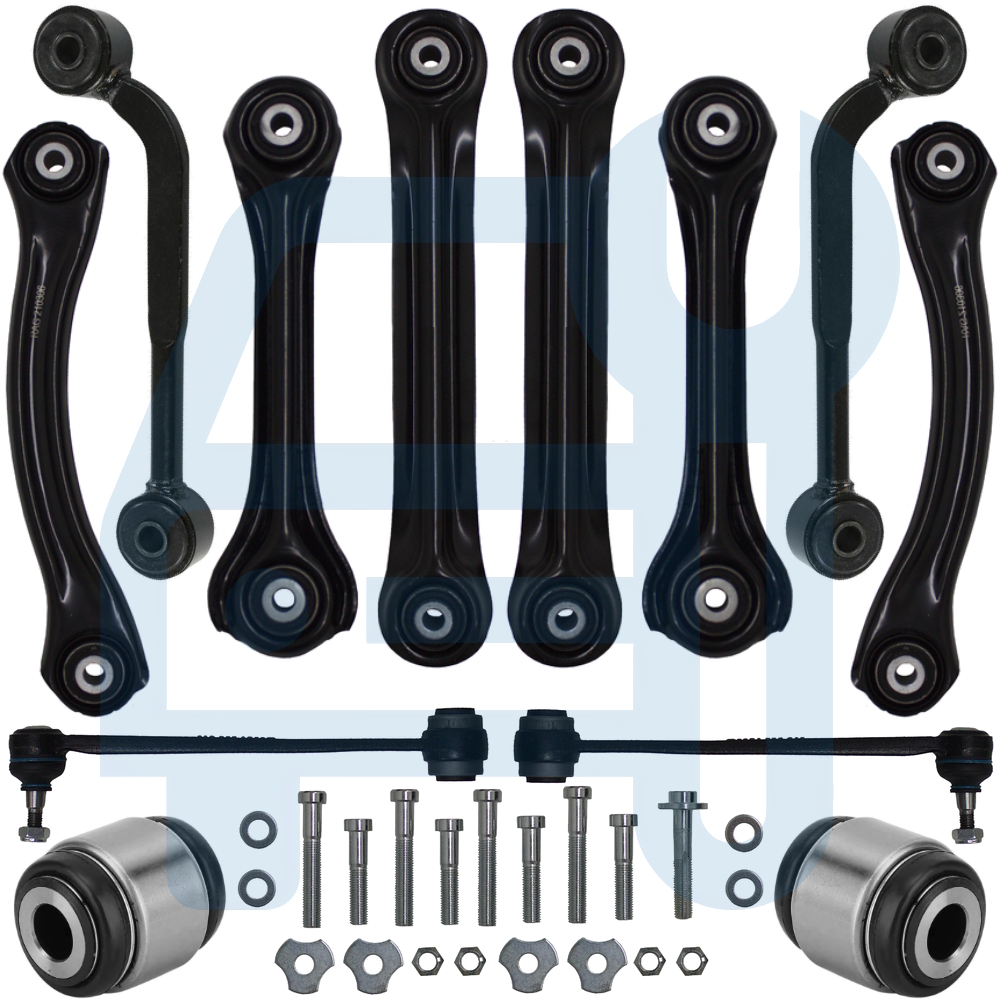 Kit Triangle Bras de Suspension Arrière 13 Pièces pour Mercedes CLK W209 C209 A209