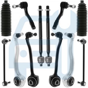 Kit Triangle Bras de Suspension Avant 12 Pièces pour Mercedes CLK W209 A209 C209