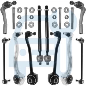 Kit Triangle Bras de Suspension Visserie Avant 10 Pièces pour Mercedes Classe C W203 S203 CL203