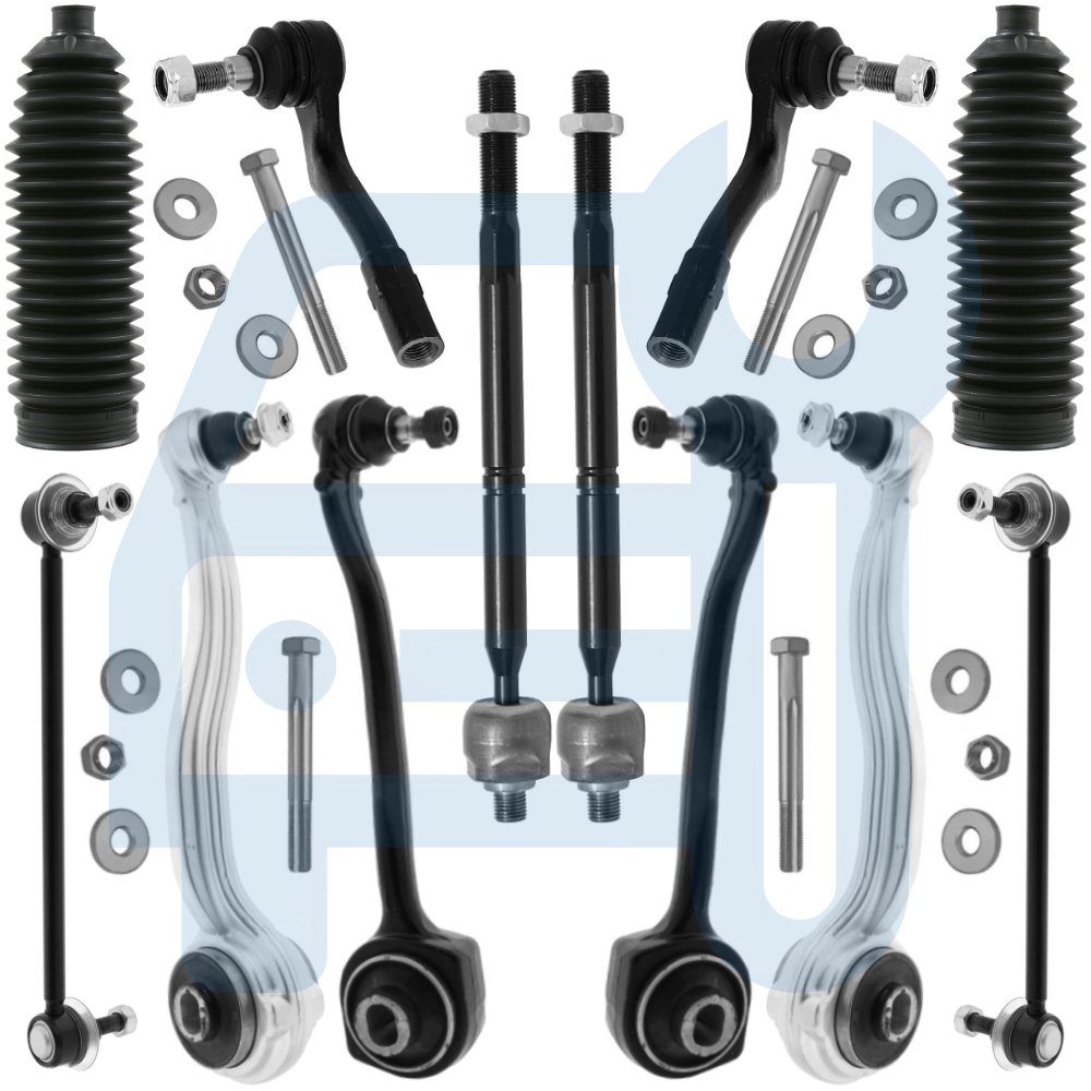 Kit Triangle Bras de Suspension Avant 13 Pièces pour Mercedes CLK W209 C209 A209