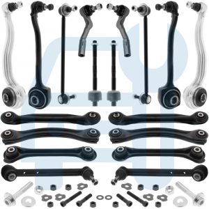 Kit Triangle Bras de Suspension Avant Arrière 19 Pièces pour Mercedes SLK R171