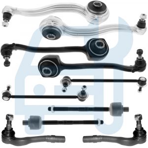 Kit Triangle Bras de Suspension Avant 10 Pièces pour Mercedes CLK W209 C209 A209