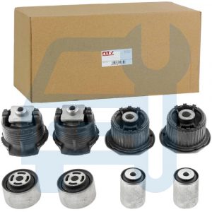 Kit Réparation Silent Blocs Berceau Arrière 8 Pièces pour Mercedes CLS C218 X218