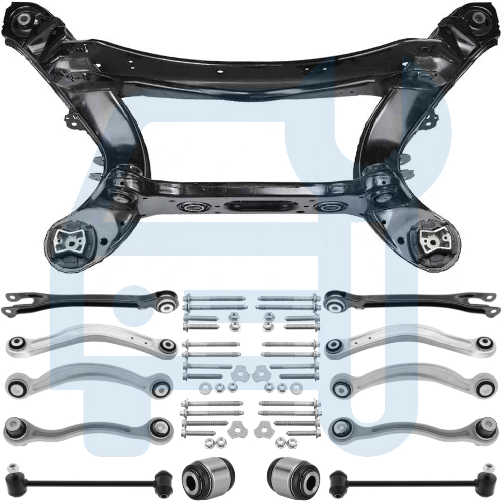 Corps d'Essieu & Bras de Suspension & Visserie Arrière pour Mercedes Benz Classe E W212 S212