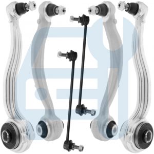 Kit Triangle Bras de Suspension Avant 6 Pièces pour Mercedes Classe C W204 S204