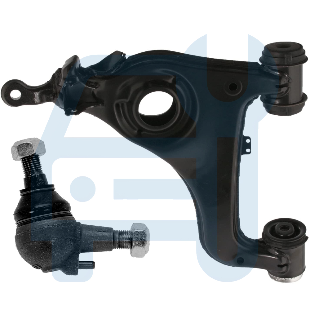 Kit Triangle Bras de Suspension Avant Droit 2 Pièces pour Mercedes Classe E W210 S210