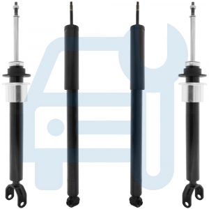Kit Amortisseurs Gaz Avant & Arrière 4 Pièces pour Mercedes Classe E W211 S211