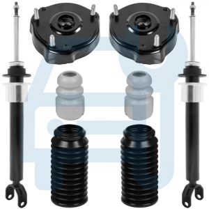 Kit Amortisseurs Gaz Coupelles Butée Avant pour Mercedes Classe E W211 S211
