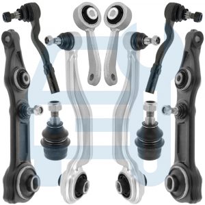 Kit Triangle Bras de Suspension Avant 10 Pièces pour Mercedes Classe E W211 S211 CLS C219
