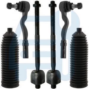 Kit Rotules Biellettes de Direction Soufflet Avant pour Mercedes Classe E W211 S211