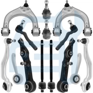 Kit Triangle Bras de Suspension Avant 12 Pièces pour Mercedes CLS C219