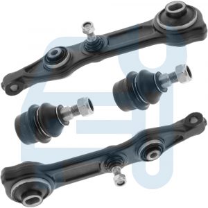 Kit Triangle Bras de Suspension Avant Inférieur 4 Pièces pour Mercedes Classe E W211 S211 CLS C219