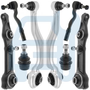 Kit Triangle Bras de Suspension Avant 8 Pièces pour Mercedes Classe E W211 S211 CLS C219