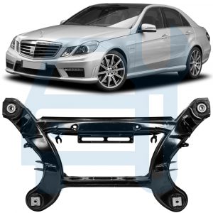 Corps d’Essieu Plot de Berceau Arrière pour Mercedes Classe E W212 Berline