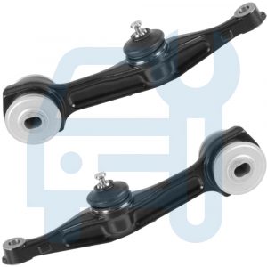 Kit Triangle Bras de Suspension Avant 2 Pièces pour Mercedes Classe S W220 ABC