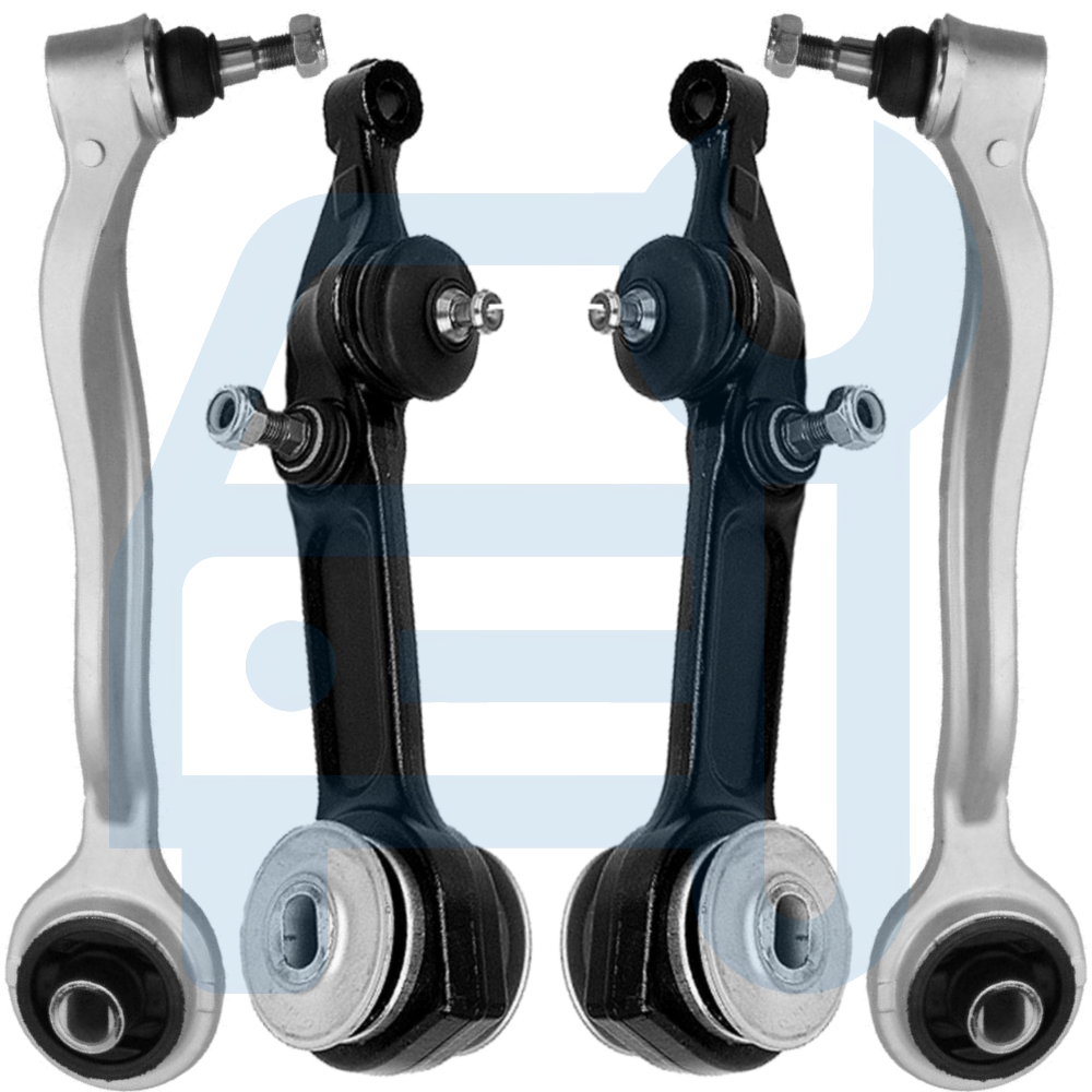 Kit Triangle Bras de Suspension Avant Inférieur 4 Pièces pour Mercedes Classe S W220