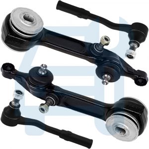 Kit Triangle Bras de Suspension Avant Inférieur 4 Pièces pour Mercedes Classe S W220